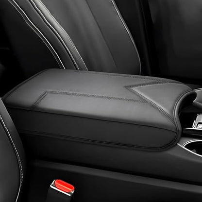 FIILINES Center Console Cover for Honda Pilot 2023-2025 2026, Ridgeline/Passport 2024-2026, with Hidden Pockets Armrest Cover Pad Cushion Protector Pilot Accessories Armrest Cover Anti-Scratch - size: For Honda Pilot/Ridgeline/Passport 2023-2026