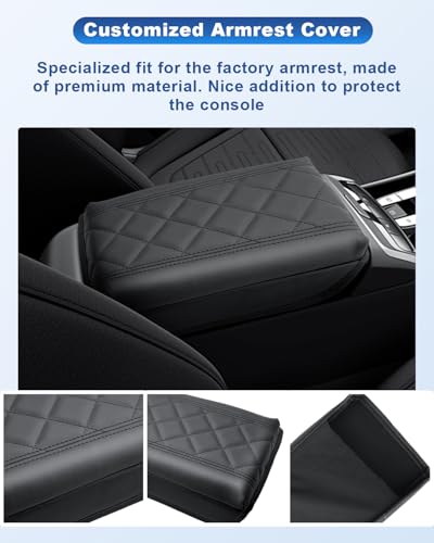 CDEFG Compatible with 2024 Hyundai Tucson Center Console Cover for 2022-2024 Santa Cruz Accessories Armrest Cover 2022-2024 Hyundai Tucson Hybrid Middle Console Pad Arm Rest Cushion - color: Pad for 2022-2024 Santa Cruz