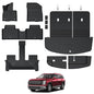 Floor Mats for Hyundai Palisade Gasoline 2026, All Weather Floor Mats Trunk Cargo Liner with Backrest Protectors Accessories, Full Coverage Set (Fit 7/8 Seats) - size: For Hyundai Palisade | 2026