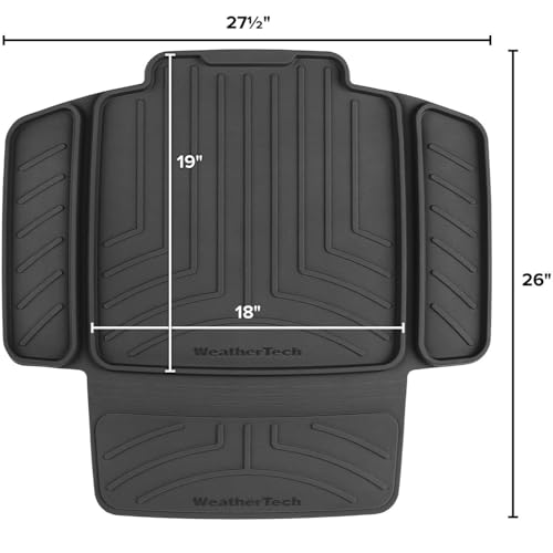WeatherTech Child Car Seat Protector, Black - color: Black, size: Seat
