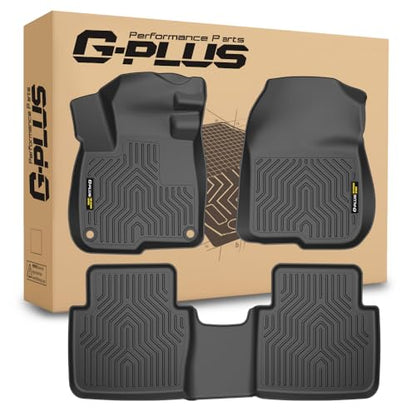 G-PLUS Floor Mats Fit Honda CR-V CRV 2017 2018 2019 2020 2021 2022 (Include Hybrid Models), TPE All Weather Custom Fit Full Cover Protection Floor Liners,1st & 2nd Row Truck Mats Accessories Black - size: 17-22|Fit Honda CR-V|3PCS