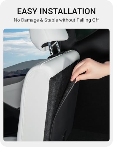 BASENOR Rear Seat Back Cover for 2026 2025 Tesla Model Y Juniper 5 Seats All Weather Seatback Liner Backrest Mats Pet Dog Friendly Model Y Accessories 3PCS (Standard/Premium/Performance) - size: 2025 2026 Model Y Juniper