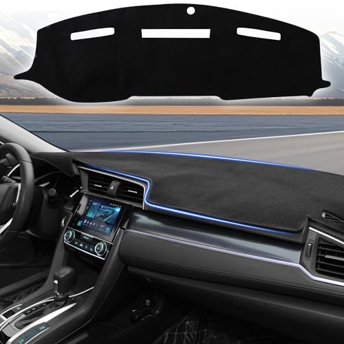 YYCKE WZJUSS Dash Cover Mat Custom Fit for 2009-2018 2017 2016 2015 Dodge RAM 1500 2500 3500 Accessories Dashboard Pad Carpet Protector - size: Dodge RAM 1500 2500 3500 2009-2018