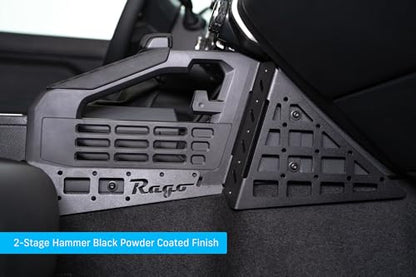 Rago Fabrication Center Console Molle Panels for 4th Gen Toyota Tacoma & 6th Gen Toyota 4Runner | Mount Your Gear and Electronics for Quick Access | Driver and Passenger Side Panels Included - size: Tacoma 4th Gen / 4Runner 6th Gen