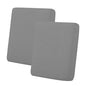 Easy-Going Stretch Individual Loveseat Couch Cushion Cover Sofa Cushion Furniture Protector Sofa slipcover Soft Flexibility with Elastic Bottom (2-Piece Loveseat Cushion Cover, Light Gray) - color: Light Gray, size: 2-piece