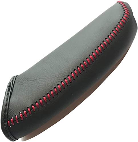Loncky Black Genuine Leather Handbrake Cover for Honda Civic Old Civic Si 2006 2007 2008 2009 2010 2011 Accessories