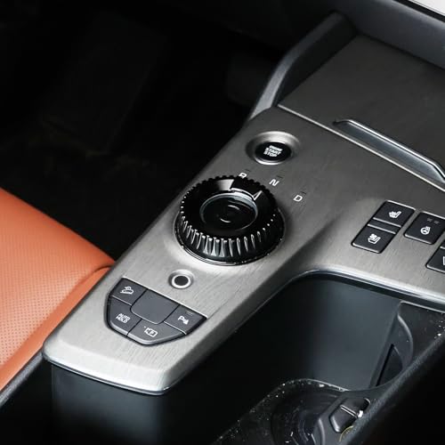 YOUTOOCAR Aluminum Alloy Gear Shift Knob Cover Compatible with Kia EV6 2022–2026, NIRO EV 2023–2026, Seltos 2024–2026, Sportage Hybrid/PHEV 2023–2026 (Black) - color: Black