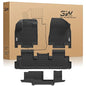 3W Floor Mats for Nissan Pathfinder 2022-2026 (Only fit 8 Passenger Models), 3 Rows,TPE All Weather Protection Car Floor Liners Accessories,Black - size: 5.Pathfinder|22-25|Floor Mats (8 Passenger)