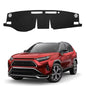 Dashboard Mat Cover for Toyota RAV4 2019 2025 Nonslip Center Console Sunshield Glare UV Rays Protector Accessories - size: Toyota RAV4 2019-2025