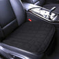 Car Seat Cover,2 Pack Linen Bottom Seat Covers for Trucks, Car Seat Pad,Car Seat Cushion Breathable Ventilated Front Seat Only[Black Front Seat] - color: 2 Pack Black