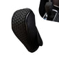 Car Gear Shift Cover, Leather Breathable Car Gear Shift Knob Cover, Waterproof Anti-Slip Shifter Shifting Knob Handle Stick Protector, Universal Auto Interior Decor for Sedan SUV Truck(Black)