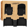 LASFIT Floor Mats for Mercedes Benz GLE SUV 2020-2026 350/450/ 53 AMG (Not Fit Coupe; Fit 5 Seats), All Weather TPE Anti-Slip Floor Liners Custom Fit GLE Car Mats, 1st & 2nd Row Set, Black - size: 1) For Benz GLE | 2020-2026 | 1st & 2nd Row