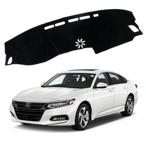XITER Polyester Dashboard Cover Mat Carpet Dash Nonslip Sun Shade Mat Compatible For Honda accord 2018 2019 2020 2021 2022. - size: 2018-2022 ACCORD