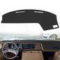 Dash Cover Mat Custom Fit for Ford Econoline E100 E150 E250 E350 Van Club Wagon,Dashboard Cover Cap Pad Carpet J292 (Black) - color: J292 Black