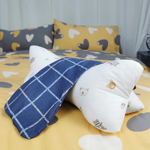 Neck & Cervical Pillows Dog Bone Shaped Travel Neck Pillows With Washable Removable Cover For Car Bus Truck Driving Comfort Head Rest Support Bone Pillows For Neck Chiropractic Pillow ( Size : A ) - size: A