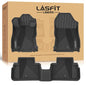 LASFIT Floor Mats Fit for Subaru Forester 2024 2023 2022 2021 2020 2019 | All Weather TPE Custom Fit Easy Clean Durable No-curling Floor liners for Subaru Forester 2019-2024 1st & 2nd Row Car Mats