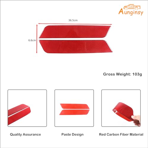 Aunginsy Inner Center Console Gear Control Panel Side Strip Cover Trim Compatible with Toyota Tundra/Sequoia 2022-2024 Car Center Console Gear Box Side Panel Protect Sticker Moulding Strip Accessories - size: Center Console Gear Control Panel Side Strip T