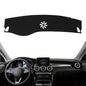 Dashboard Cover Dash Mat Fit for 2016-2021 Me-rcedes-Benz C-Class (W205),C180 C200 C250 C300 C400 C350e,Car Dash Board Mat Anti-Glare Carpet,Non-Slip Pad (Black) - color: Black, size: Fit 2016-2021 Benz C-Class - (Black)