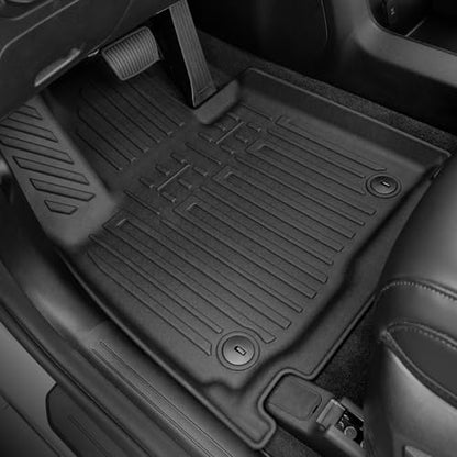 Floor Mats for Kia Telluride 2027, All Weather Floor Mats Trunk Cargo Liner with Backrest Protectors Accessories, Full Coverage Set (Fit 7 Sests) - size: For Kia Telluride | 2027