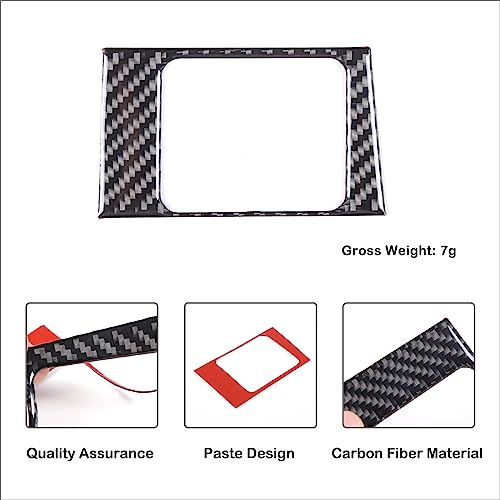 Car Center Control Brake Gain Switch Decorative Frame Sticker Compatible with Toyota Tundra/Sequoia 2022-2024 Real Carbon Fiber Brake Gain Switch Panel Protect Cover Trim Sticker Interior Accessories - size: Brake Gain Switch Trim Frame Sticker