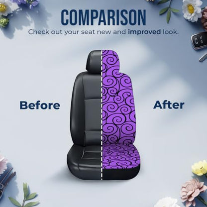 Power Fruit Car Seat Covers Set of 2, Breathable Front Seat Covers for Truck Sedan SUV, Anime Car Accessories, Anime Gift for Women Men - color: Anime Rubber Fruit