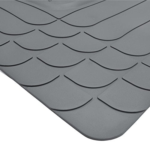 BDK Universal Fit Premium Cargo Car Trunk Mat/Liner - PVC (Gray) (31.5" x 50") - color: Gray