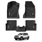 3W Floor Mats Fit for Jeep Renegade 2015-2023 TPE All Weather Custom Fit Floor Liner for Jeep Renegade 1st and 2nd Row Full Set Car Liners Black - size: Jeep Renegade 2015-2023 Floor Mats