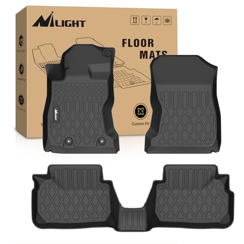 Nilight TPE Floor Mats for Subaru WRX 2022 2023 2024 2025 2026, All Weather Custom Fit Heavy Duty Floor Liners - color: 2022-2026 Subaru WRX