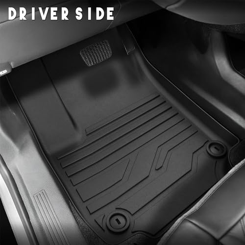 KARPAL Floor Mats for 2025 2026 Chevy Equinox (Only Gas) & GMC Terrain, All-Weather TPE Custom Fit Floor Liners Chevrolet Car Accessories - style: 2025-2026 | For Chevy Equinox | Full Set