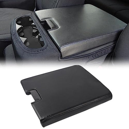 Center Console Lid Armrest Cover w/Latch Replacement Fit Chevy 2007-2013 Silverado Suburban Tahoe Avalanche/GMC Sierra Yukon Replaces 20864154