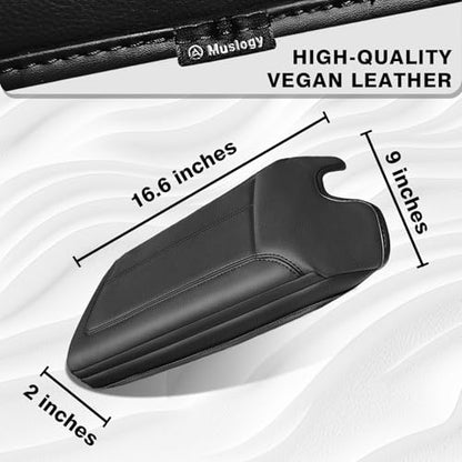 Center Console Armrest Cover Fit for Ford F-150 F150 2009-2014 Accessories, Comfort Armrest Pad Console Lid Cushion Vegan Leather 1-Inch Extra Thick(Bucket Seat ONLY) - size: 2) 09-14 |F150| Bucket Seat, +Thick