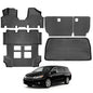 Floor Mats for Honda Odyssey 2011-2017, Trunk Mat and Backrest Mat All Weather TPE Protector for Honda Odyssey Accessories - size: 12)Odyssey|2011-2017