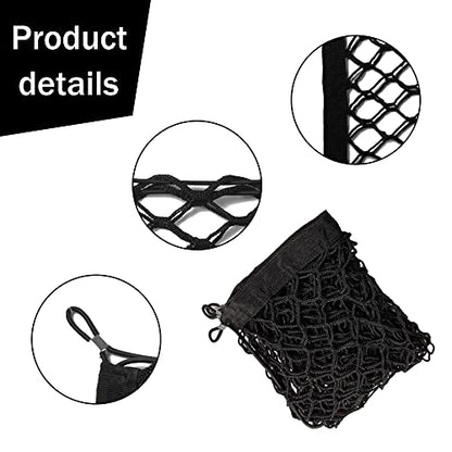 Amiss Cargo Net Stretchable. Adjustable Elastic Trunk Storage Net with Hook for SUVs, Cars and Trucks, Car Exterior Accessories (43.3x15.8 Inch) - size: 43.3x15.8 Inch