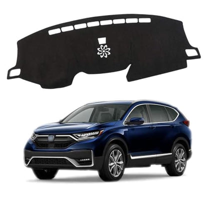 XITER Polyester Dashboard Cover Mat Carpet Dash Nonslip Sun Shade Mat Compatible For Honda CRV 2017 2018 2019 2020 2021 2022. - size: 2017-2022 CRV