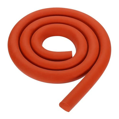 uxcell 3.28 ft Foam Backer Rod, 0.59" x 0.59" D-Shaped Solid Joint Filler, Foam Seal Strip for Caulk Saver, Rope Caulk Cement Crack Filler, Red - size: 3.28 ft x 0.59" x 0.59"