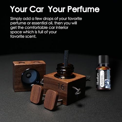 Car Air Fresheners Cute Shaking Wooden Man Figurine Diffuser For Car Dashboard Reusable Air Freshener Gifts Car Vent Clip Car Odor Eliminator Fun Car Accessories Gift Set