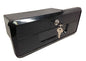 Pactrade Marine Lightweight Black ABS Plastic Lockable Glove Box Storage Compartment with Keys for Boat RV Truck - style: Black, with Keys