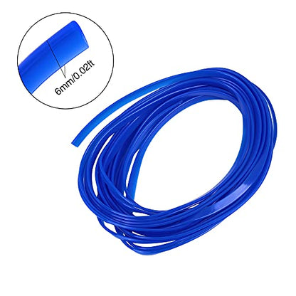 X AUTOHAUX Car Interior Gap Door Edge Trim Strip Line Dark Blue 8m 26.25ft