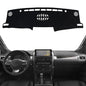 Dashboard Cover Mat for Lexus 2010-2022 GX GX460 GX400 Accessories Black Flannel Material Anti-Slip Dash Cover Mat Sunshade Glare UV Rays Protector - size: for Lexus 2010-2022 GX