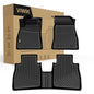 VIWIK Floor Mats for Nissan Sentra 2014 2015 2016 2017 2018 2019, All Weather TPE Rubber Car Mats Floor Liners for 2014-2019 Sentra Front & Rear, Automotive Floor Mats Black - style: Fit for 2014-2019 Nissan Sentra/Sylphy