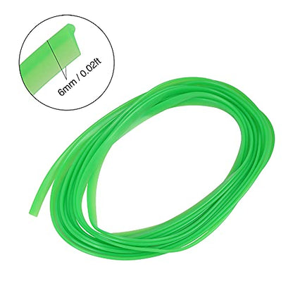 X AUTOHAUX Car Interior Trim Strip Line Door Edge Seal Protector Green 5m 16.4ft - color: Green