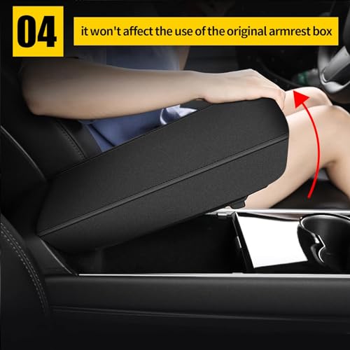 Armrest for 2011-2019 Ford Explorer Cloth Elastic - color: Neoprene