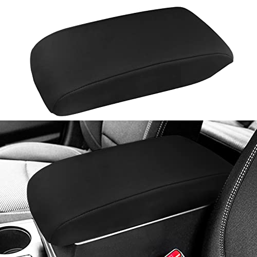 INTGET Car Center Console Armrest Cover for Subaru Outback/Legacy Accessories 2015 2016 2017 2018 2019 Leather Middle Console Arm Rest Box Lid Seat Cover Protector Cushion Saver (Black Neoprene) - color: Black Neoprene