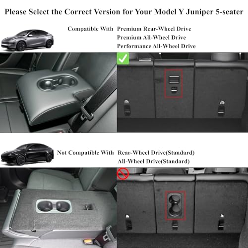 SUPER LINER 2025 2026 Tesla Model Y Juniper Floor Mats & Accessories & Extra-Thick TPE Cargo Liners CabinProtect™ for 5-Seater | All-Weather Pet & Child-Friendly System(Not for Standard)