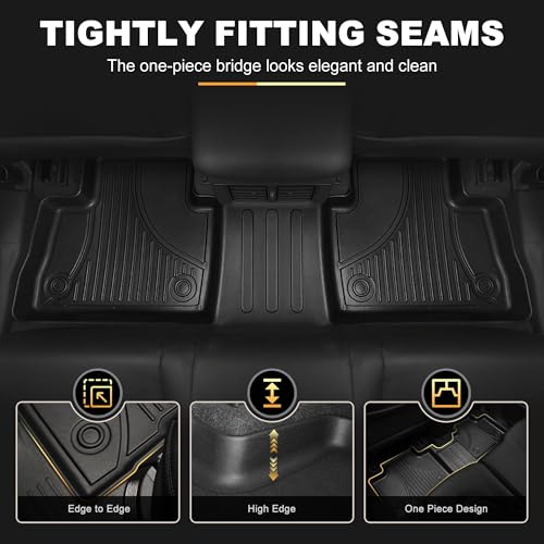 AOMSAZTO Floor Mats & Seatback Mats & Cargo Mat Fit for Nissan Kicks 2025-2026 (Not Fit AWD & 2025 Kicks Play) All Weather 3D Protection Heavy Duty | 6-pc, Black - style: 8)2025 Kicks Floor Mats & Cargo Mats & Backrest Mat