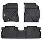 HAFIDI® Floor Mats Fit for 2009-2012 Ford Escape for Mazda Tribute & Mercury Mariner 2009-2011 All Weather Protection TPE Car Floor Liners, Fits 1st & 2nd Row Full Set Custom Accessories, Black - style: 13) For Escape 2009-2012 Floor Mats