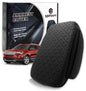 Center Console Cover for Ford Explorer Arm Rest Lid, Diamond Quilted Armrest Pad with 1-Inch Comfort Lift (2011-2019)