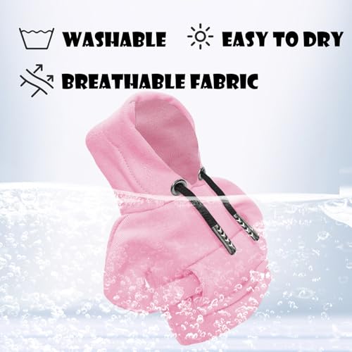 Pink Car Gear Shift Hoodie, Universal Mini Knob Hoodie for Cars Shifter, Cute Automotive Protector Decorations Gadgets for Women Men