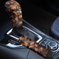 Deer Camo Print Car Handbrake Cover Gear Shift Knob Cover Set, Washable Auto Gear Shift Cover Set, Universal Vehicle Accessories Set for Cars Truck SUV, Set of 2 - color: Deer Camo