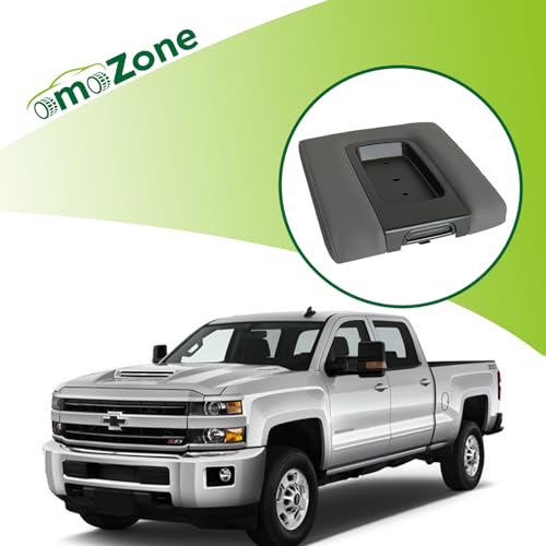 Front Seat Center Console Armrest Lid Gray Compatible with 2014-2019 Chevrolet Chevy Silverado Suburban Tahoe GMC Sierra Yukon XL Replaces 22881398 - color: Gray Armrest Lid